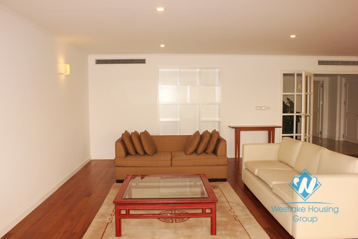 Luxury serviced apartment for lease in Westlake area, Hanoi.